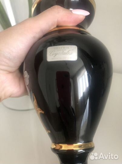 Ваза для цветов из богемского стекла Bohemia