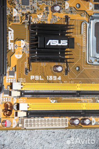 Материнская плата asus P5L 1394 LGA775