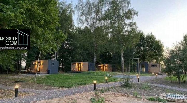 Модульный дом для глэмпинга под ключ