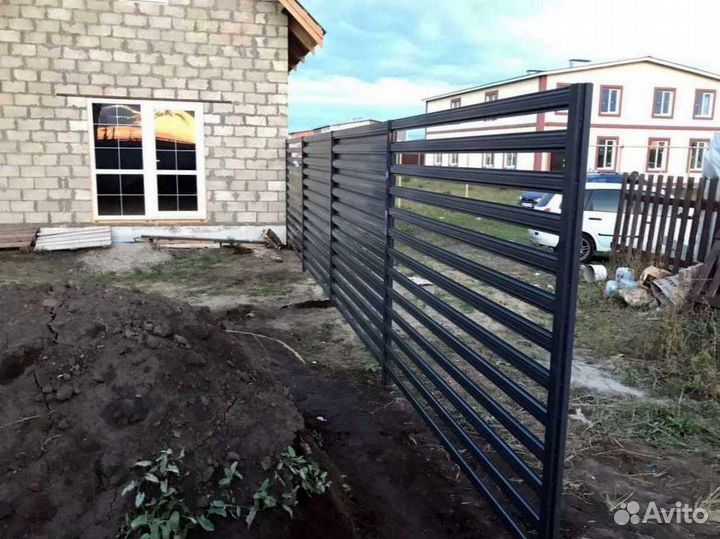 Забор жалюзи