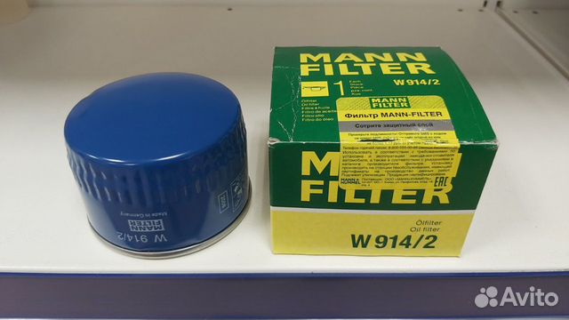 Масляный фильтр mann-filter W914/2