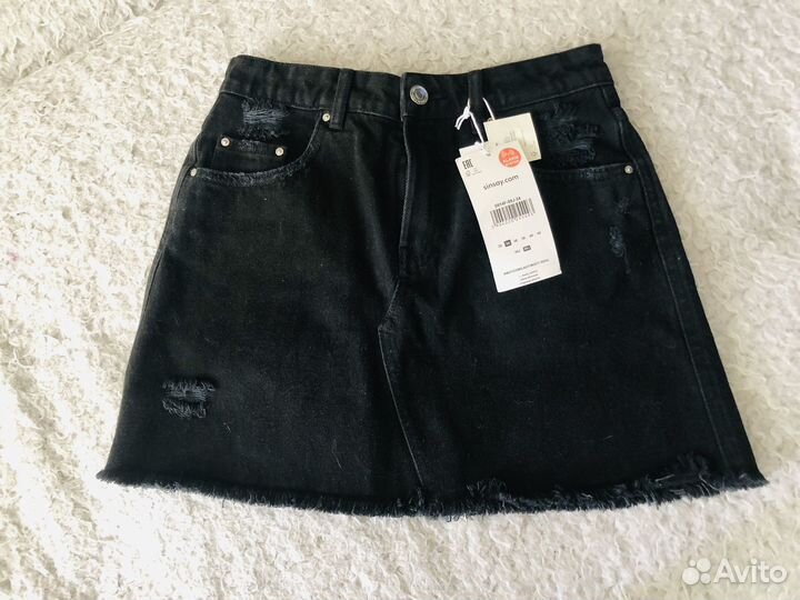Юбка джинсовая