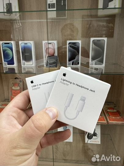 Переходник Apple 3,5-USB-C/lightning