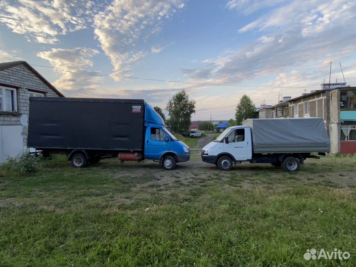 Газель Грузоперевозки переезды грузчики доставка