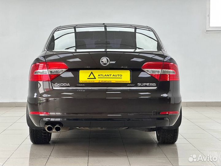 Skoda Superb 1.8 AMT, 2014, 110 824 км