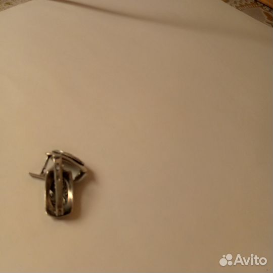 Серьги серебряные