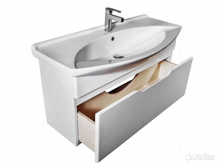 Тумба без раковины Dreja 99.0104 Белая