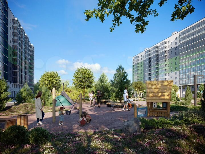 1-к. квартира, 36 м², 1/12 эт.