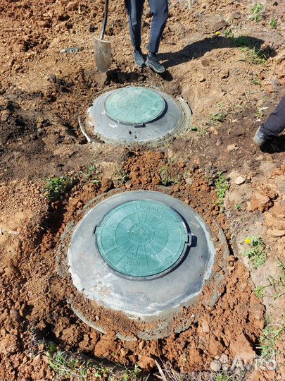 Копка септиков и колодцы, чистка колодцев ремонт