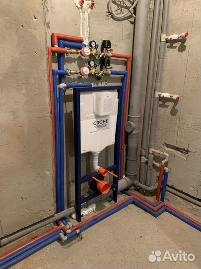 Отопление, Тёплый пол, Водоснабжение