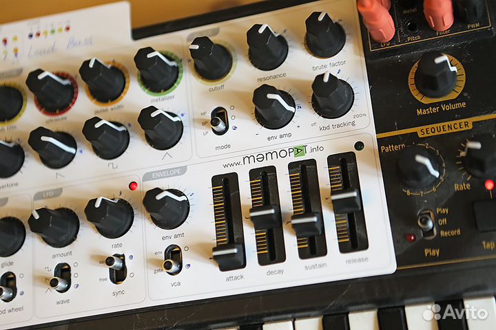 Arturia MicroBrute preset sheets