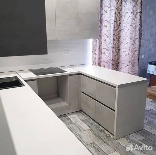 Кухонный гарнитур на заказ. Долговечные материалы