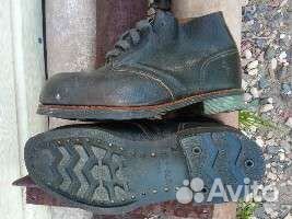 Ботинки сталевара рабочие СССР с мет. вставкой