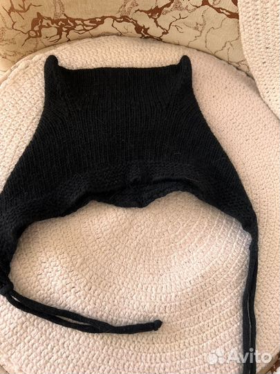Шапка чепчик с ушками