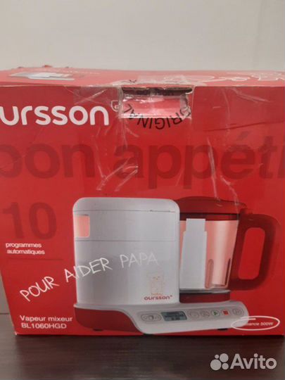Блендер пароварка oursson