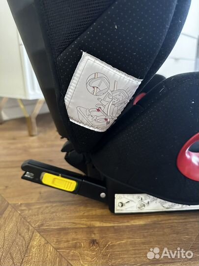 Recaro monza nova 2 seatfix автокресло детское