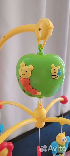 Мобиль на кроватку Жирафик б.у