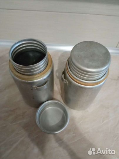 Фляжка для воды аллюминиевая