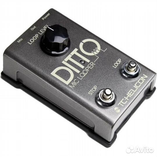 Педаль эффектов TC Helicon Ditto Mic Looper
