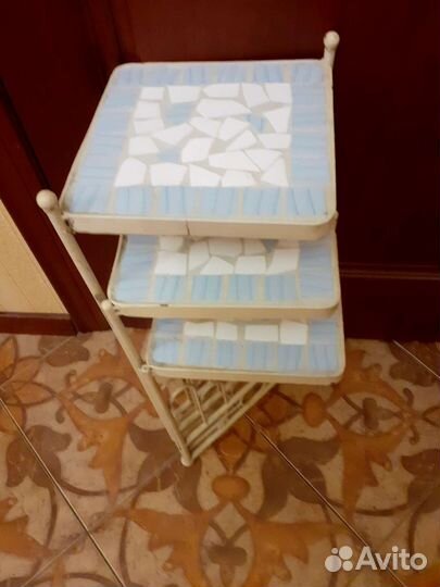 Комплект подставок для цветов из двух шт