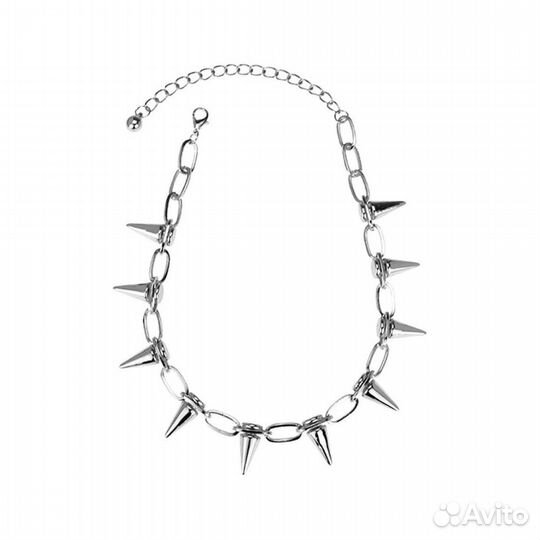 Чокер с шипами ожерелье цепь шипы