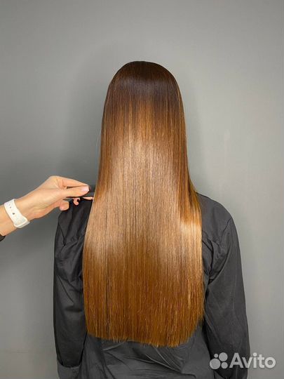 Кератиновое выпрямление,ботокс для волос