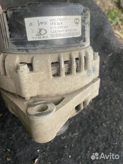 Генератор 80а на ваз