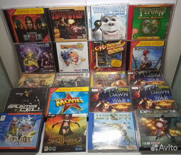 Лицензионные компьютерные игры, диски для пк