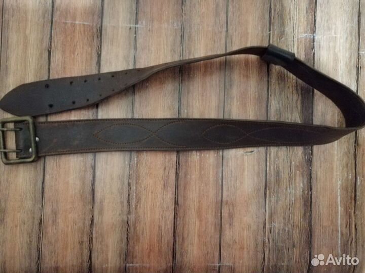 Ремень военный, кожа, СССР