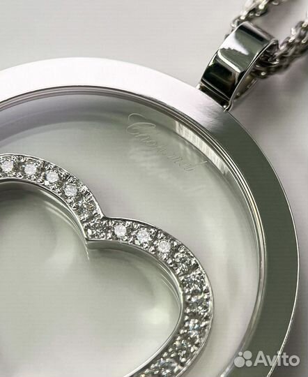 Колье Chopard Happy Spirit Heart Pedant