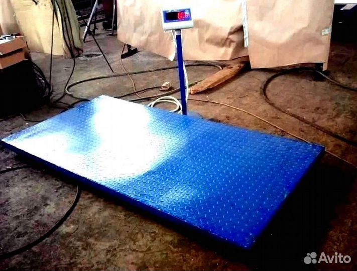 Весы электронные платформенные авт до 600 кг