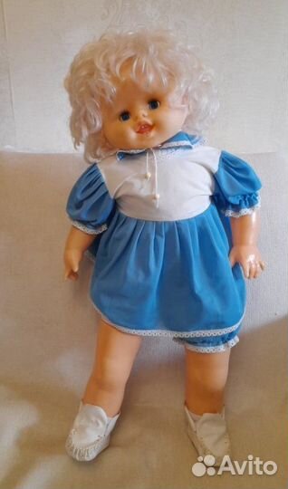 Кукла СССР Валя с зубками Киев в родном