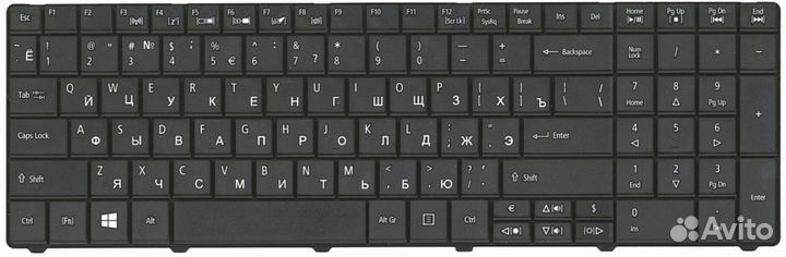 Клавиатура Acer Aspire E1-521, E1-531, E1-571