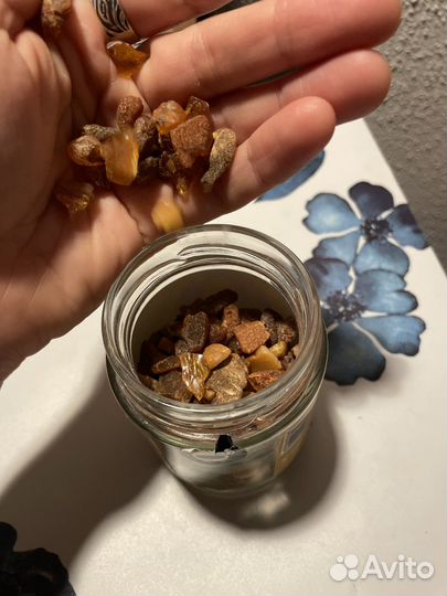 Янтарь мелкий