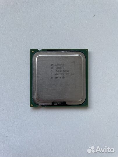 Процессор intel celeron d 256 533