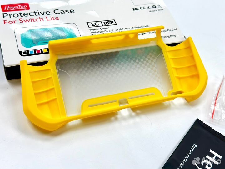 Чехол для Nintendo Switch Lite Желтый NEW