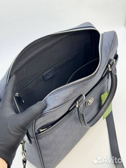 Сумка портфель мужская Gucci Люкс