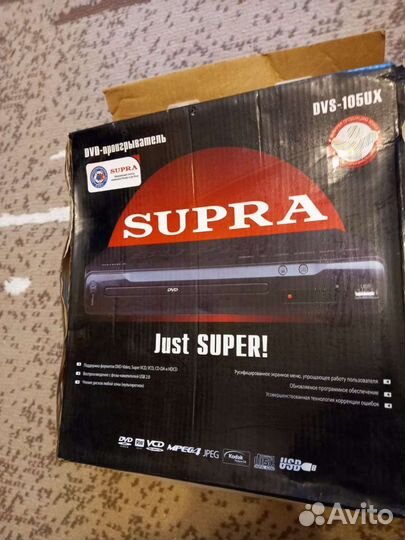 Dvdпроигровательdvs-105UX