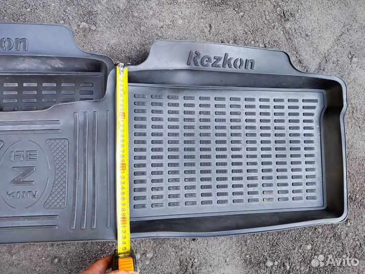 Rezkon коврики задние