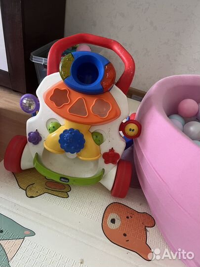 Ходунки каталка chicco