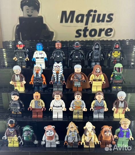 Lego минифигурки Star Wars (звёздные войны)