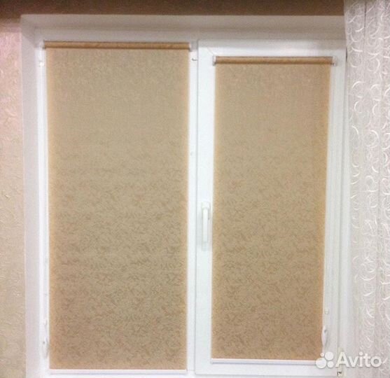 Жалюзи рулонные цвет Терракот