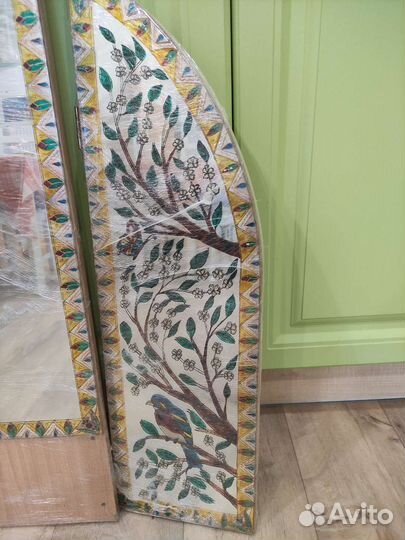 Зеркало, роспись ручная