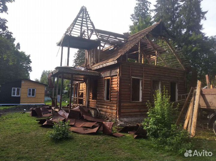 Снос демонтаж домов