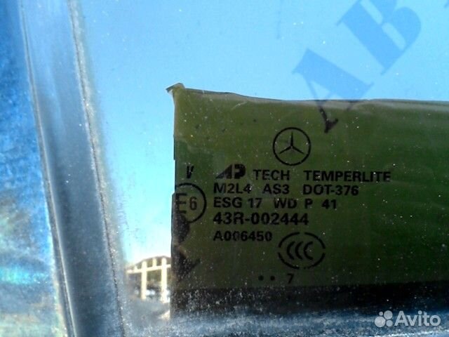 Стекло двери задней правой Mercedes Benz X164