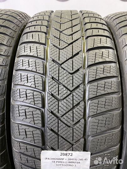 Pirelli Winter Sottozero 3 245/45 R18 и 275/40 R18