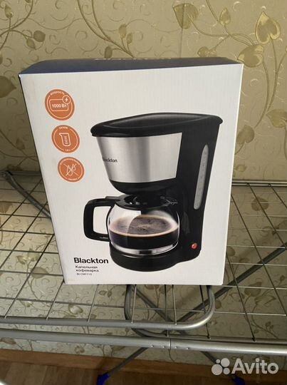 Кофеварка капельная новая