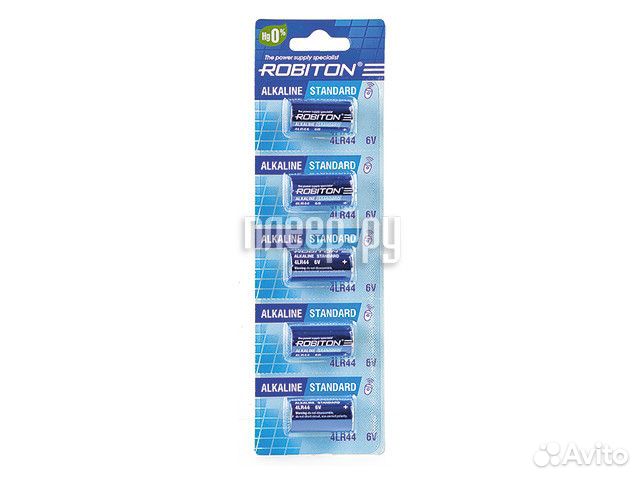 4LR44 - Robiton Standart R-4LR44-0-BL5 4LR44 0