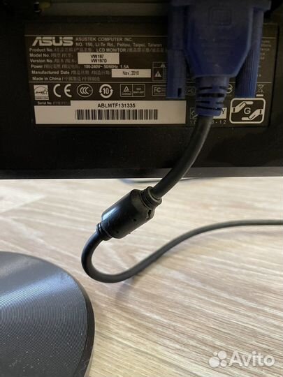 Монитор Asus VW 197