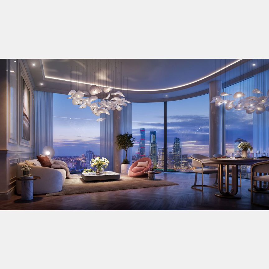 2-к. квартира, 74,5 м², 19/46 эт.